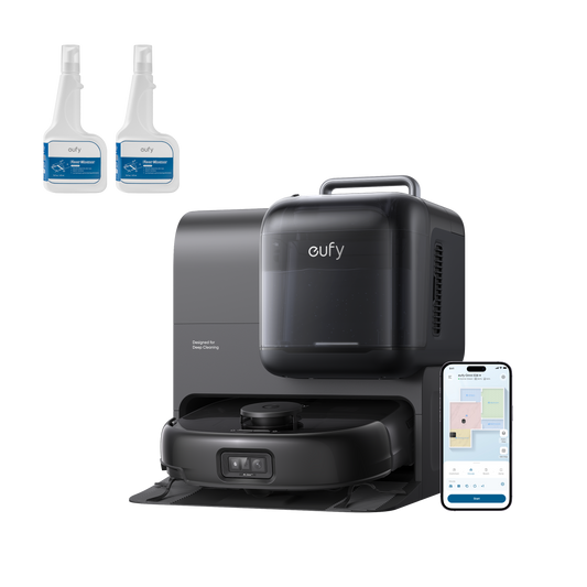 eufy Robot Vacuum Omni E28 with 2 Floor Cleaners