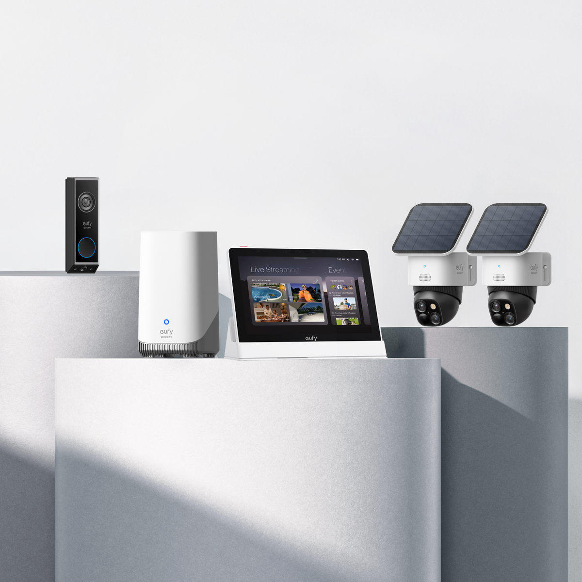 eufy LocalSecure System (Premium Solution with Video Doorbell)– Total Yard Protection