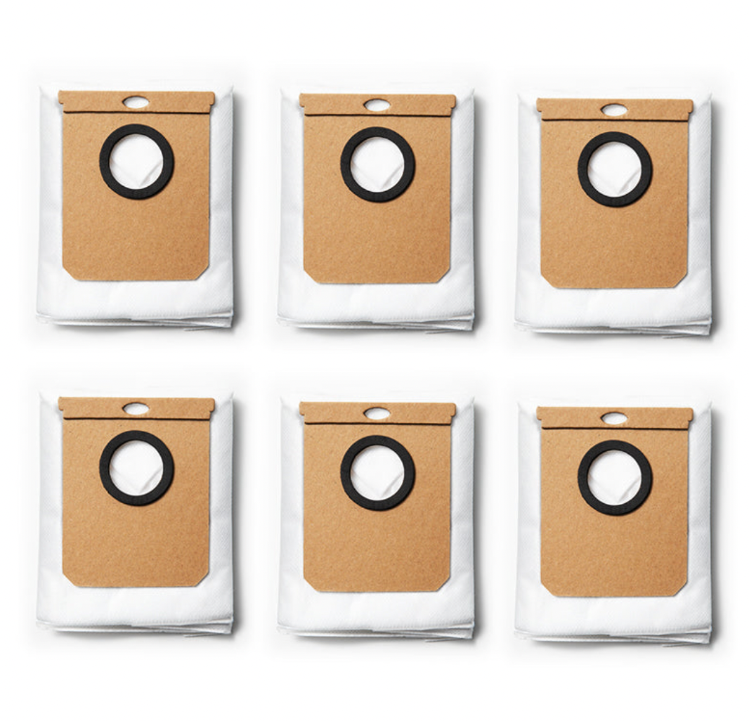 6 Replacement Dustbags, Compatible with L60 with Self-Empty Station