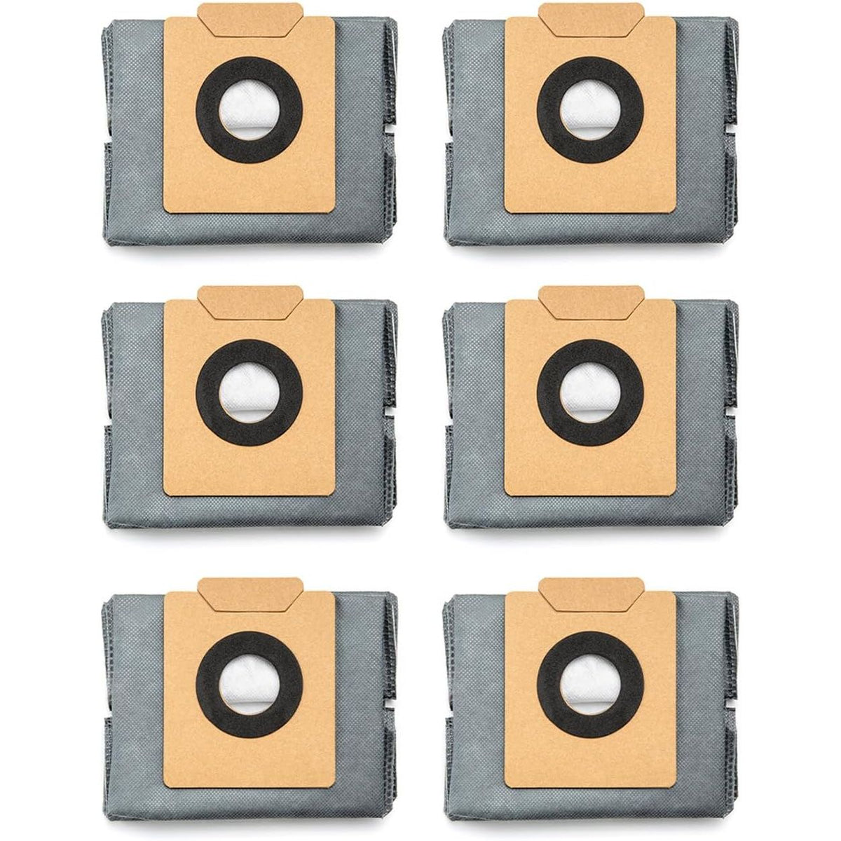 eufy 6-Pack Large Capacity Dust Bags Compatible with X10 Pro Omni Robot Vacuum and Mop